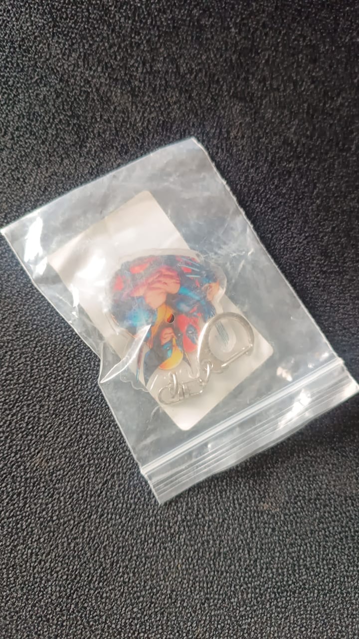 Cartoon Character Acrylic Keychain for  (1 Pc) Cartoon Character Acrylic Keychain for  (1 Pc)